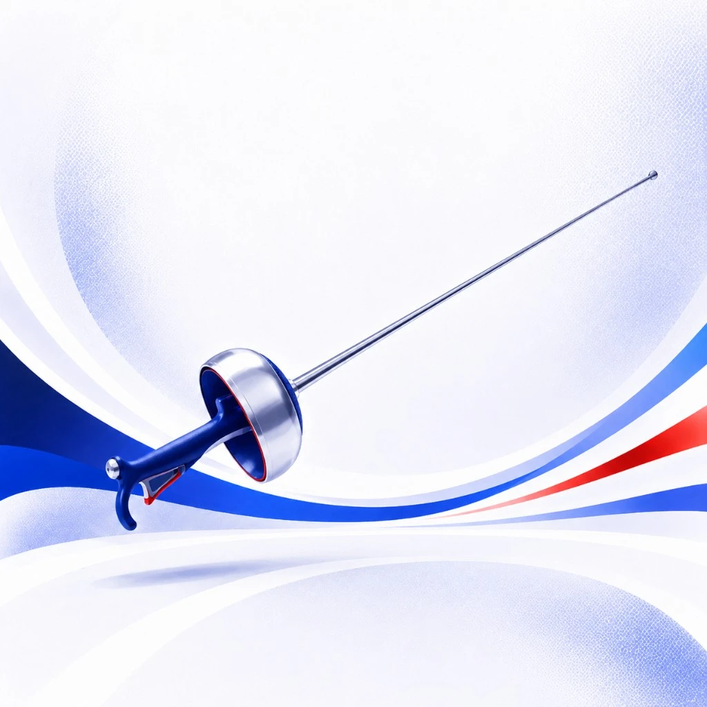 Illustration : une épée d’escrime